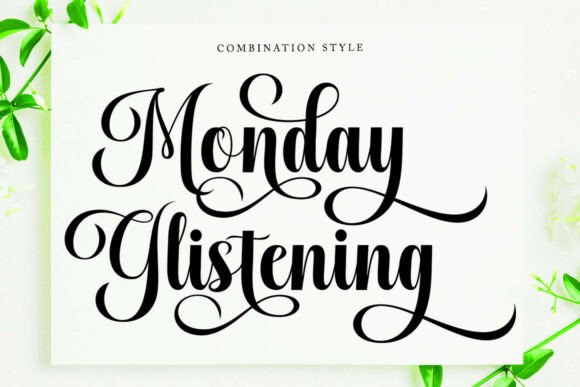 Black Handwritten Font - Preview 3