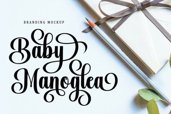 Black Spooky Font - Preview 3