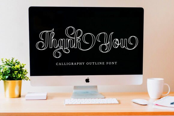 Black Spooky Font - Preview 5