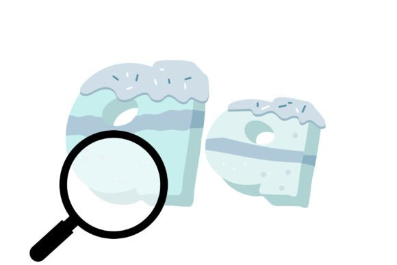 Blueberry Cakey Font PNG with transparent background - Preview 5