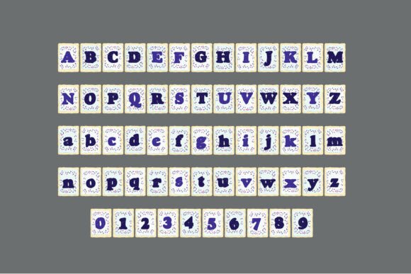 Blueberry Pops Font - Preview 2