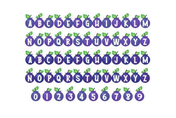 Blueberry Tart Font - Preview 1