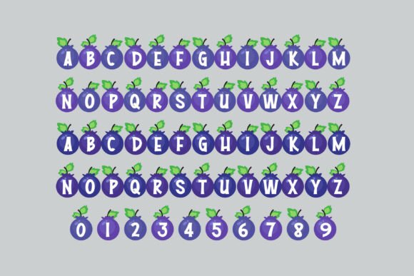 Blueberry Tart Font - Preview 2