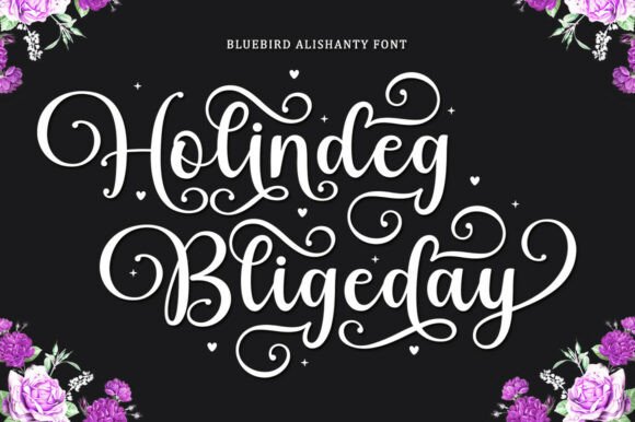 Bluebird Alishanty Font - Preview 1