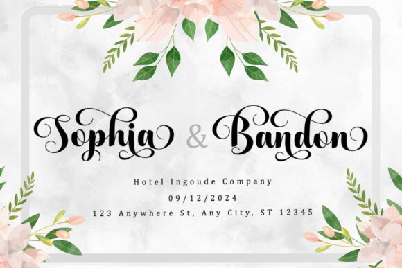 Bridgen Font - Preview 4