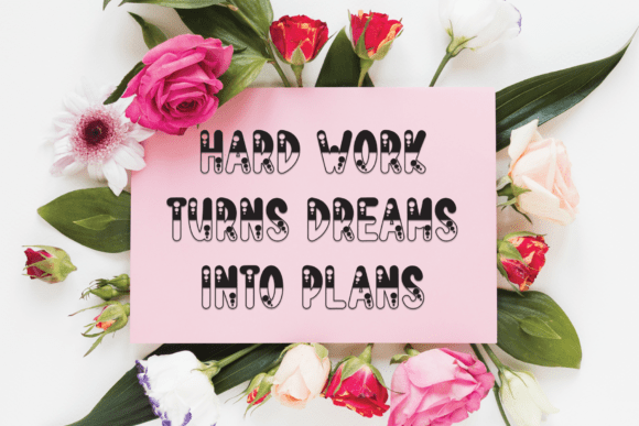 Bubble Planner Font - Preview 4
