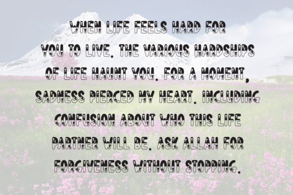 Bubble Planner Font - Preview 5
