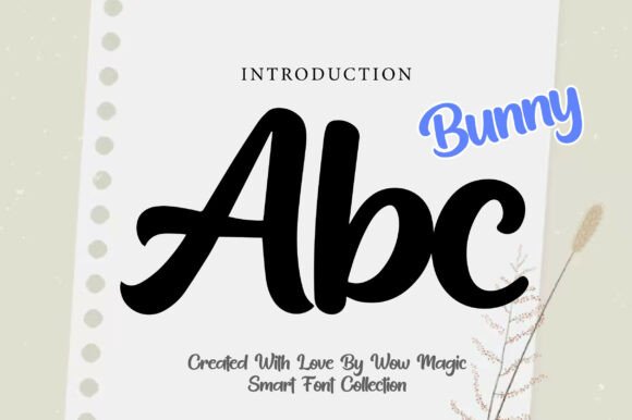 Bunny Font - Preview 1