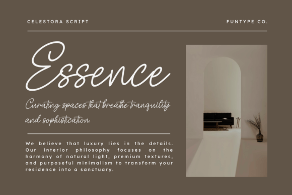 Celestora Script Font - Preview 4