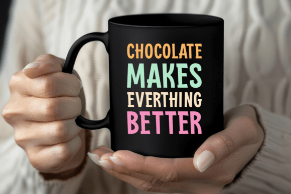 Choco Party Font PNG with transparent background - Preview 1