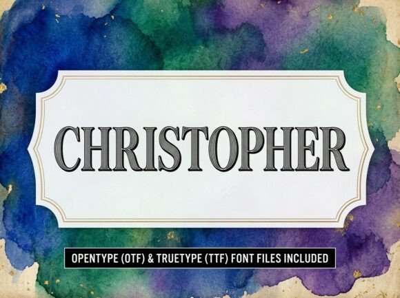 Christopher Font - Preview 1