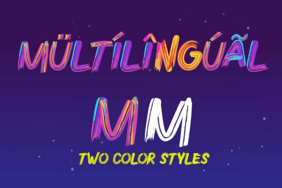 Chromatix Font PNG with transparent background - Preview 2