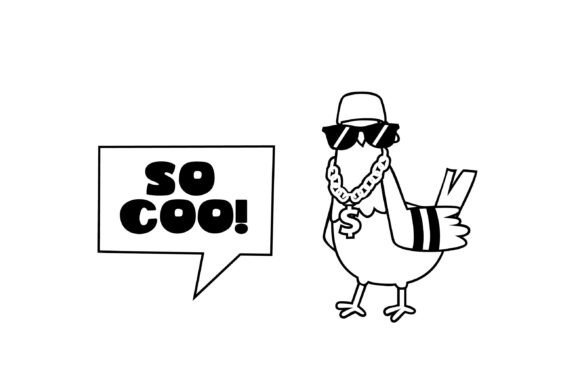 City Coo Crew Dingbats Font - Preview 4