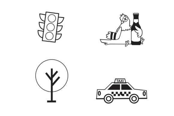 City Coo Crew Dingbats Font - Preview 5