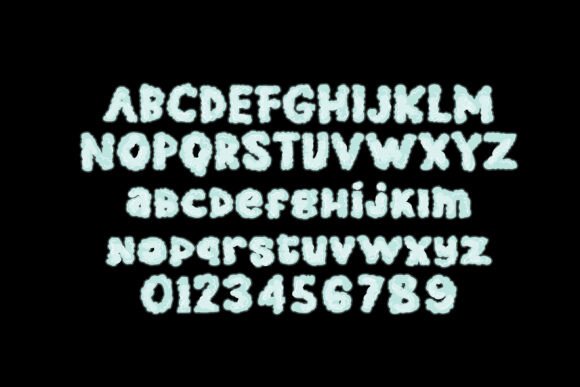 Cloudy Font - Preview 2
