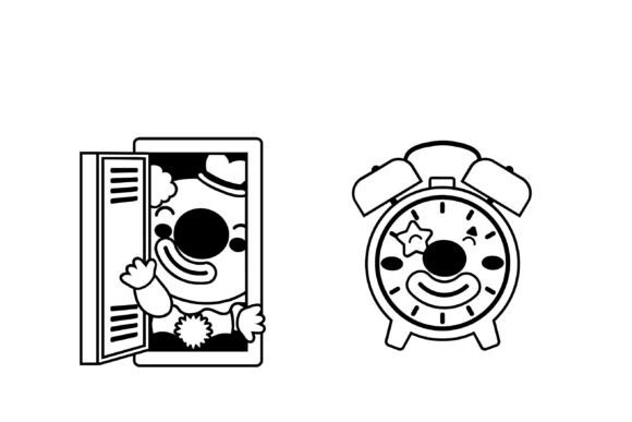 Clowning Around School Dingbats Font - Preview 2