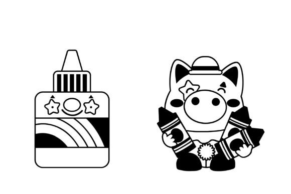 Clowning Around School Dingbats Font - Preview 3