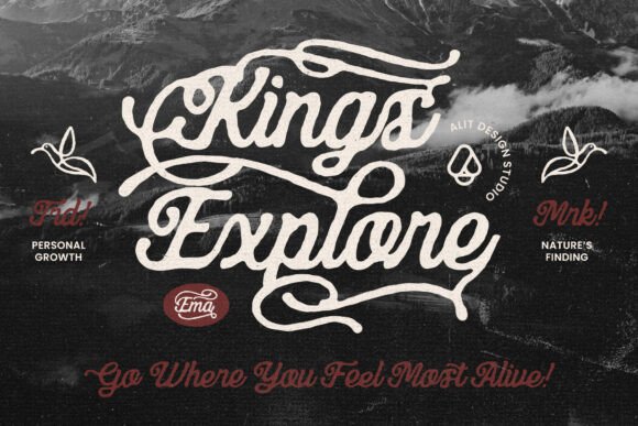 Coastal Angels Font - Preview 2
