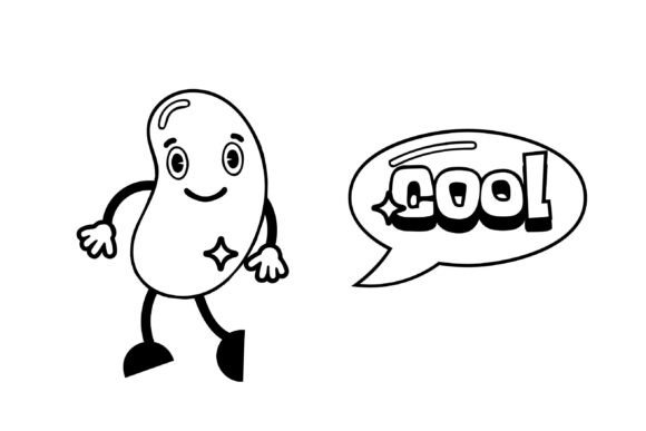 Cool Beans Dingbats Font PNG with transparent background - Preview 3