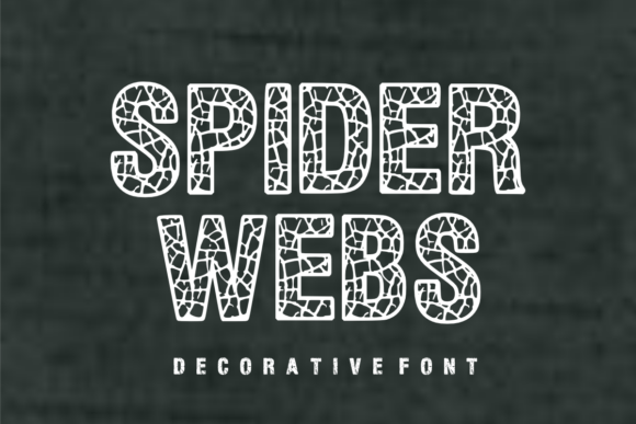 Cracked Stone Font - Preview 1