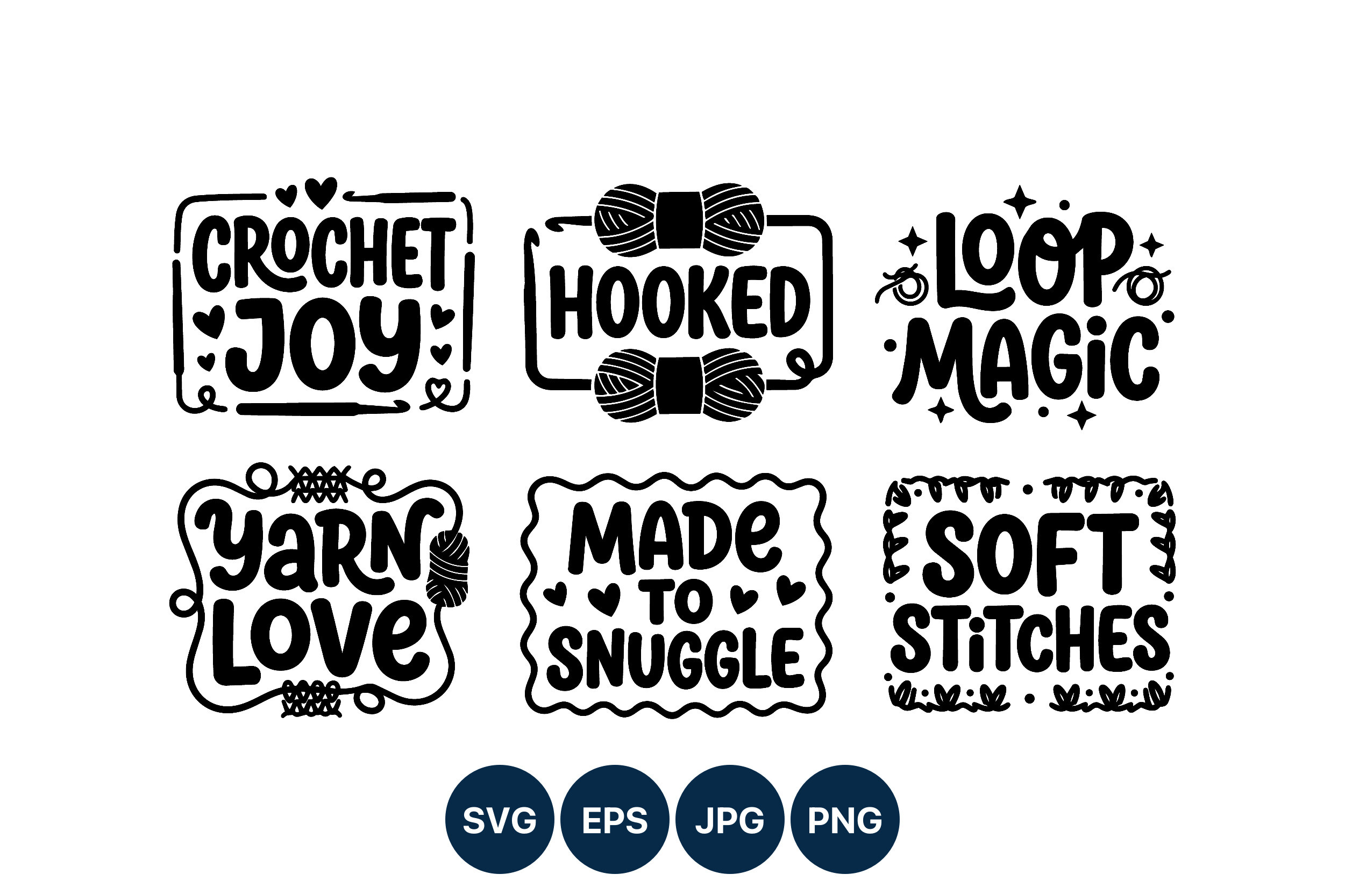 Crochet Joy Hooked Loop Magic Yarn Love