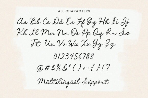 Cursive Amber Font - Preview 5