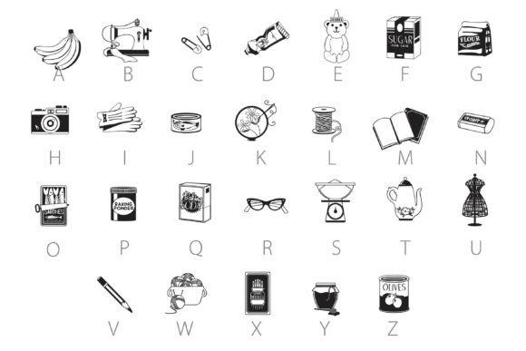 Dainty Domestic Too Dingbats Font - Preview 1