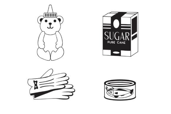 Dainty Domestic Too Dingbats Font - Preview 5