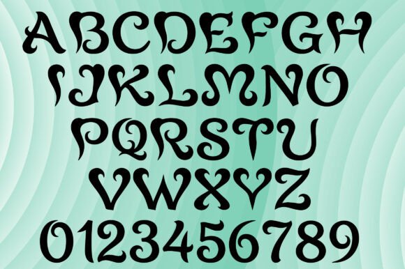 Deep Joy Font - Preview 1