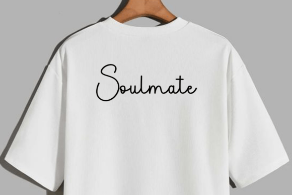 Delicate Clothes Font PNG with transparent background - Preview 3