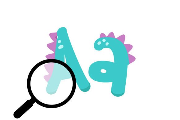 Dino Writer Baby Font PNG with transparent background - Preview 5