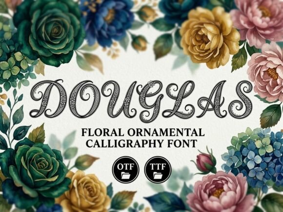 Douglas Font - Preview 1