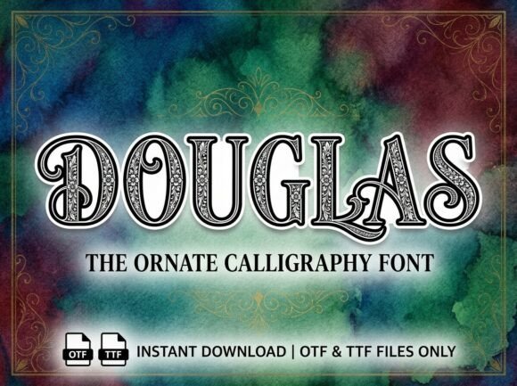 Douglas Font - Preview 2