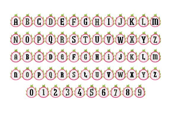 Dragon Fruit Font - Preview 1