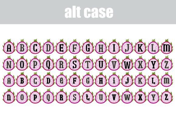 Dragon Fruit Font - Preview 6