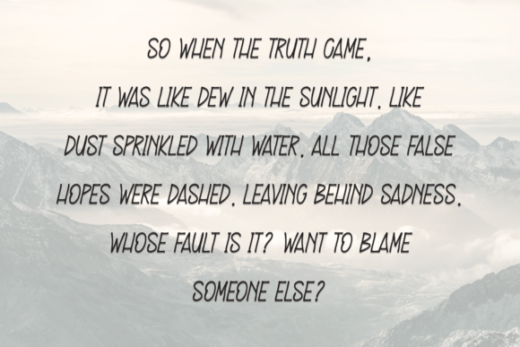 Dreaming Embroidery Font - Preview 5