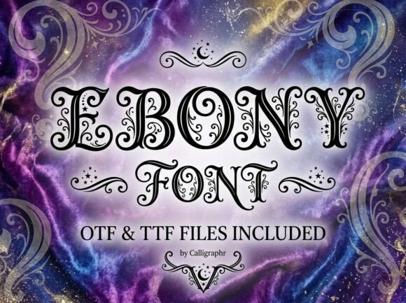 Ebony Font - Preview 2