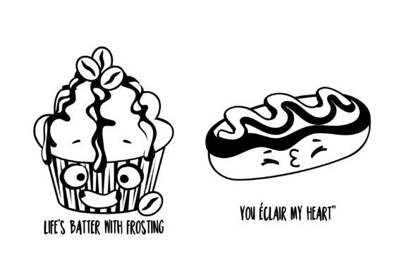 Espresso Yourself Crumbs Dingbats Font - Preview 2