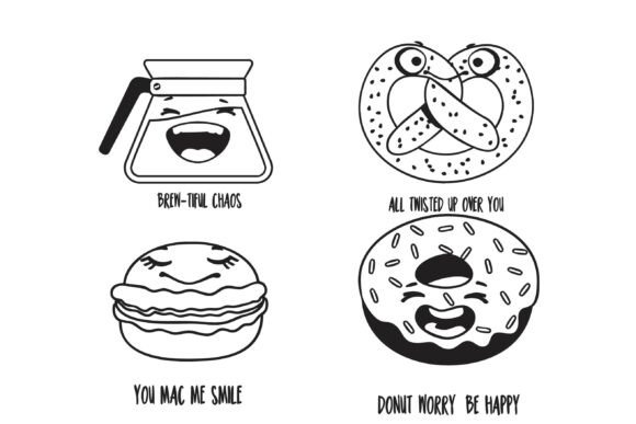 Espresso Yourself Crumbs Dingbats Font - Preview 4