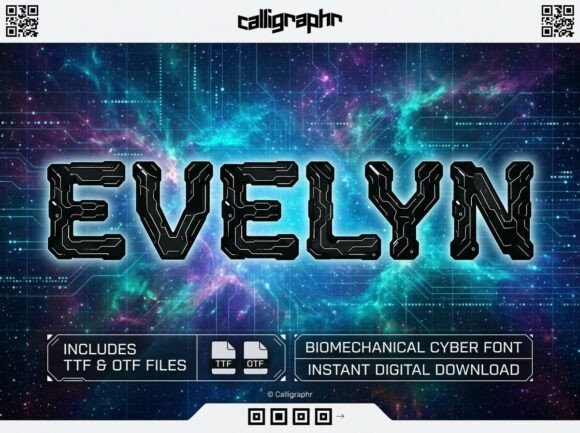 Evelyn Font - Preview 1