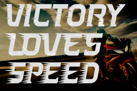 Fastlane Font - Preview 1