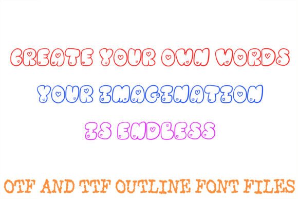 Fat Love Font - Preview 2