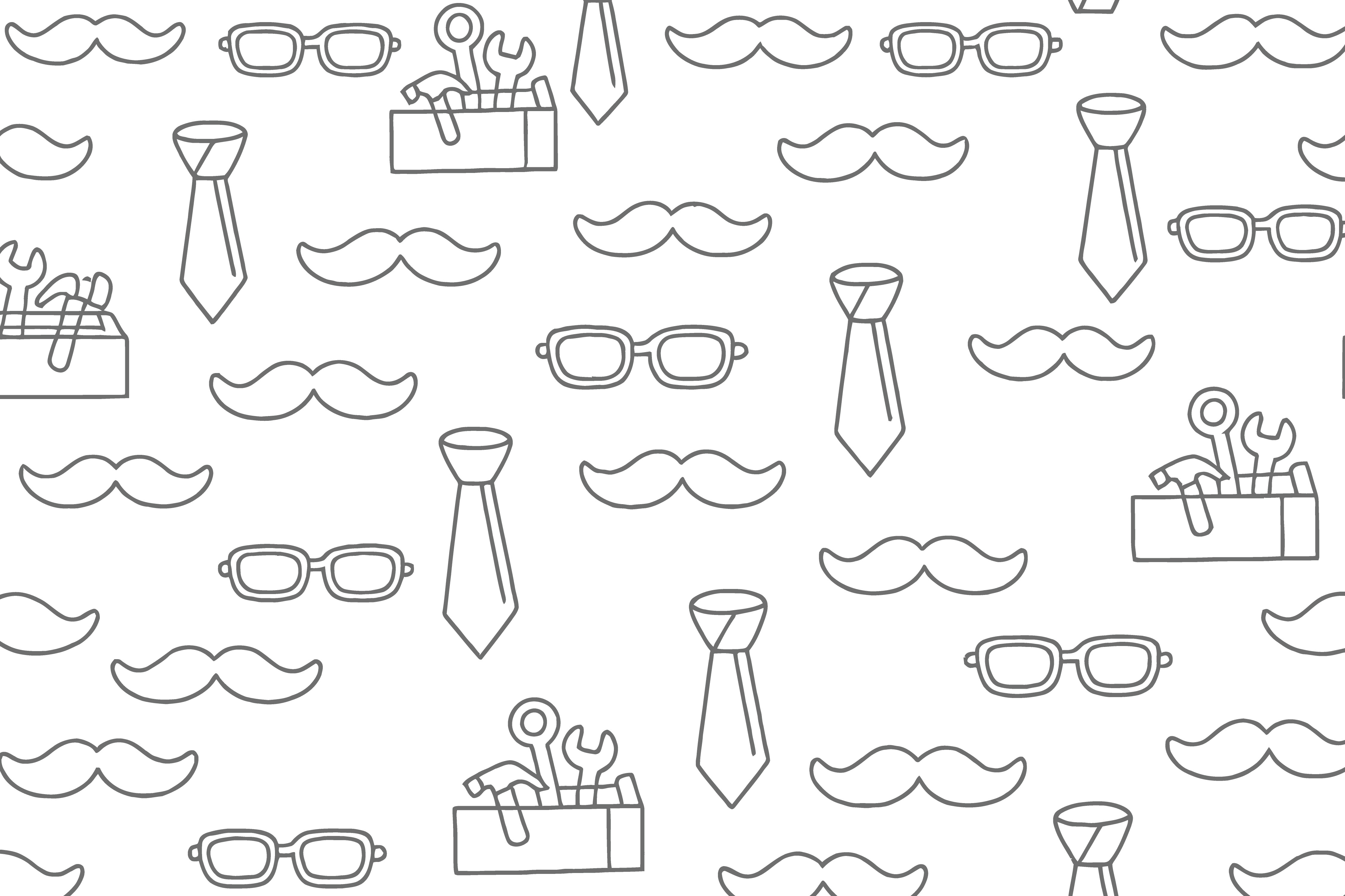 Fathers Day Seamless Pattern Dad Graphic by dogstar4535 · Creative Fabrica