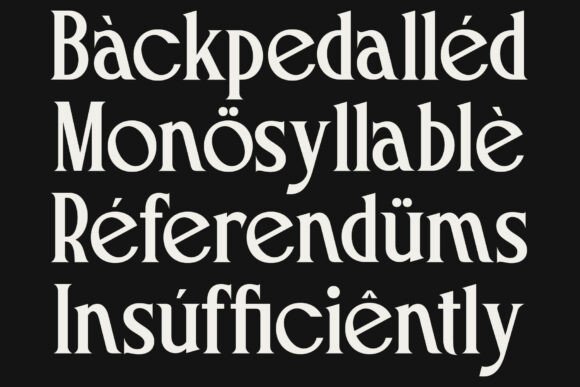 French Macchiola Font - Preview 6