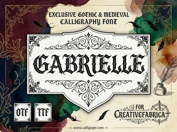Gabrielle Font - Preview 1