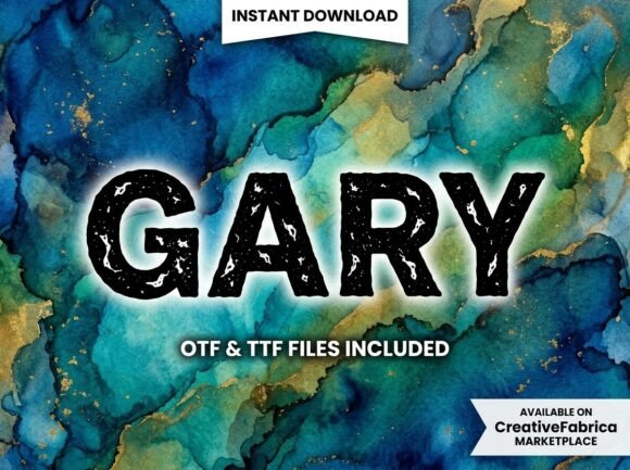 Gary Font - Preview 2