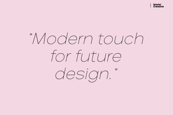 Glamure Thin Italic Font - Preview 3