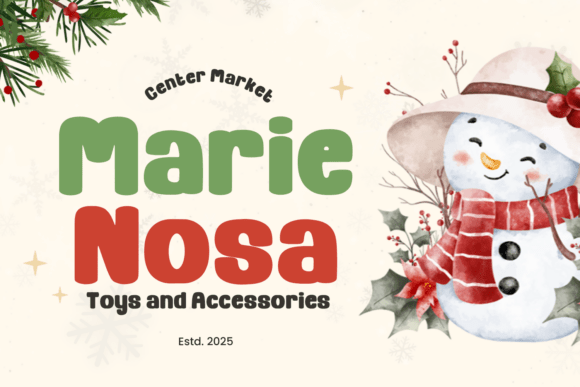 Golden Sleigh Font - Preview 2