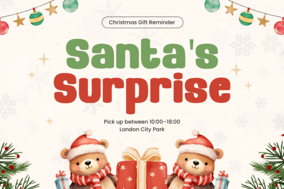 Golden Sleigh Font - Preview 4