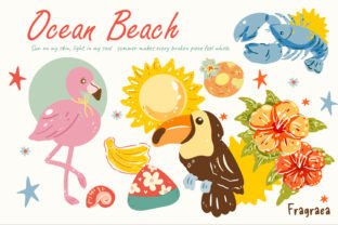 Groovy Retro Summer Beach PNG Bundle Graphic by Aime-art · Creative Fabrica